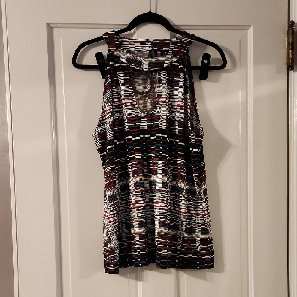 Multicolor Sleeveless Top